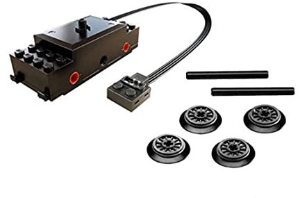 HBBY Technik Power Functions Set, Technik Zug Fernbedienung Motor Kit Klemmbausteine Kompatibel mit Lego 10254