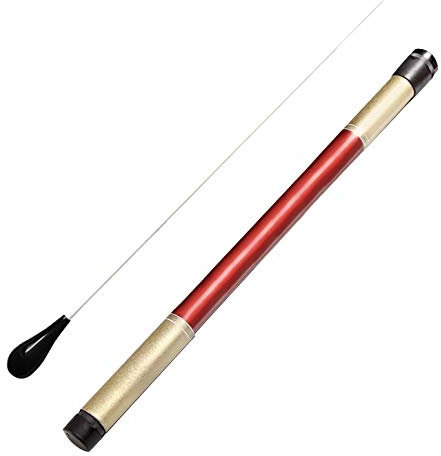 KVSERT Musikleiter-Taktstock, Achat-, Orchester, Dirigierende Taktstock, Musikstöcke (schwarz)