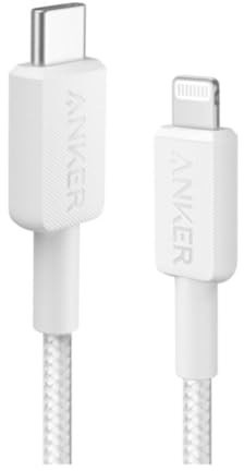 Anker Cable Trenzado de USB-C a Lightning 0.9m Blanco
