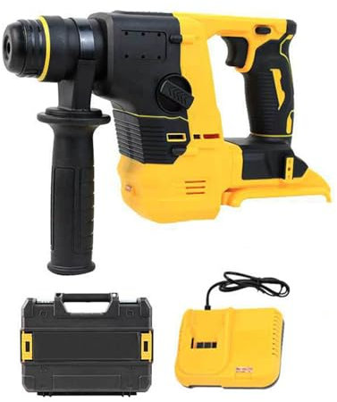 Marteau perforateur rotatif sans fil 170D avec moteur sans balais efficace pour béton et maçonnerie