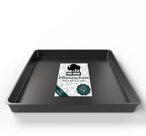 BigDean Pflanzschale groß 60x60x7cm ideal für anzüchten, Pflanzen & mehr