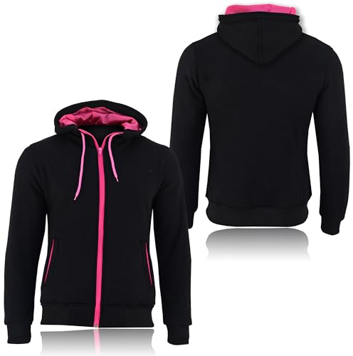 Swift Wear Ladies Motorbike Armoured Fleece Hoodie Removable CE Approved Armour Motorcycle Mesh Lined Zipped Pockets Hood Biker Moto Rider Jacket