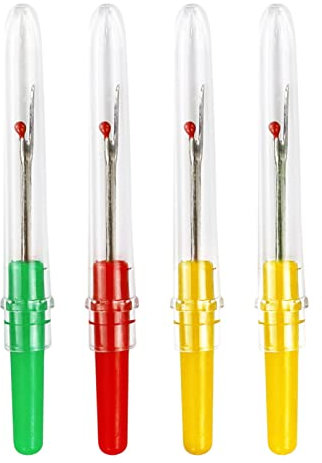 4 Pezzi Ripper Seam per Cucire 8 Pezzi Seam Ripper Kit di Rimozione del Filo per Cucire Unpicker Taglia-Filo Strumenti a Punto Croce Taglio Filo Cucire Seam, Separatori Frecce, Separatori di Cuciture