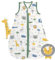 schlummersack Schlafsack Baby Sommer 70 cm dünn Bambus-Musselin Dschungel | Babyschlafsack Sommer 0.5 Tog 0 5 Tog Baby Schlafsack Sommer | Sommer Schlafsack Baby ungefüttert