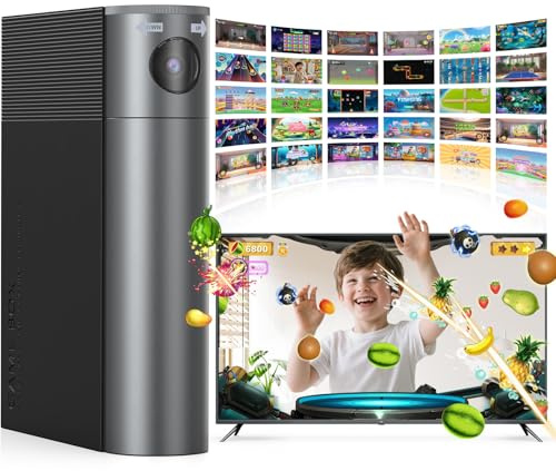 MetFut Motion Video Game Console for Kids & Adults, Plug & Play AR Camera Games for TV, for Indoor Physical Play & Interactive Family Fun. Great for Family Game Night, Playtime, and Playdates