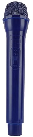 BONKZEBU Faux Accessoire de Microphone Léger pour Spectacles sur Scène, Entraînement de Cosplay pour Enfants, Matériau ABS Sûr (Bleu #12)