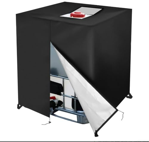 Copertura protettiva per esterni con cerniera per pallet e serbatoio dell'acqua Oxford 210D 420D, tessuto resistente alle intemperie (420D)
