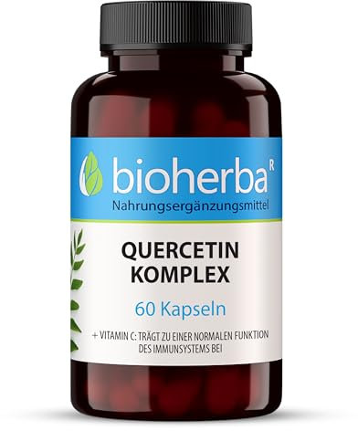 Quercetin-Komplex mit Bromelain, Citrus-Bioflavonoiden & Zink – Zellschutz & Immunfunktion, 100 Kapseln