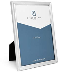 Zilverstad Cornice per foto, perla, bordo stretto, 15x20cm, placcata in argento