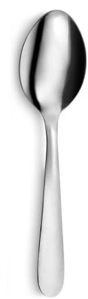 Amefa Valmy - 12 cucharas de postre, tamaño 17,2 cm, plateadas