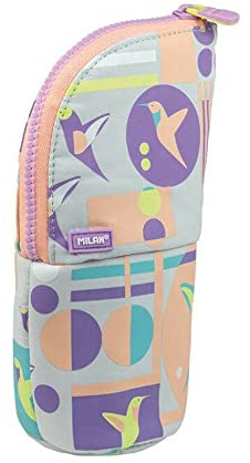 MILAN® Vertikal hållare Sugar Kolibri Pastell, rosa och grå, Unikt