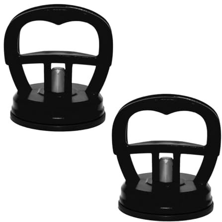 JNNJ 2 Pièces Extracteur De Bosses De Voiture, Ventouse pour Réparer Les Bosses De Carrosserie des Voitures, Extracteurs Ventouses pour Réparer Bosses sur Les Téléphones Portables Voitures(Noir)