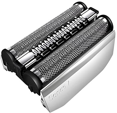 Elektrischer Scherkopf für Braun Serie 7,70S Kompatibel Mit Braun Series 7 Scherkopf,Silber Serie 7 Elektrorasiererkopf Ersatzteil geeignet,Ersatzklingen Folienkopf Zubehör für Rasierapparate (70S)