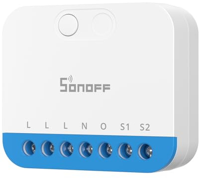 SONOFF Mini DIM Zigbee - Interruptor regulador de intensidad para LED regulable, transformadores electrónicos, bombillas incandescentes y halógenas, Zigbee 3.0, requiere cable neutro, medición de