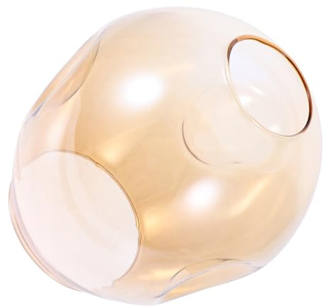 Veemoon Pantalla Para Lámpara Forma De Globo Cubierta De Vidrio Decoración Para Lámpara Colgante Repuesto Para Artefacto De Iluminación