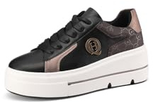 QUEEN HELENA Zapatillas informales de plataforma ligeras para mujer, X33-11 (X31-16, marrón, tallas europeas, adultos, mujeres, números, medianos, 35)