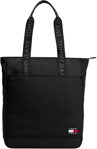 Tommy Jeans Herren Shopper Daily Tote Bag Tasche, Schwarz (Black), Einheitsgröße