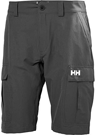 Helly Hansen Men's Cargo II Quickdry 11 Cargo Shorts, 980 Ebony, 40