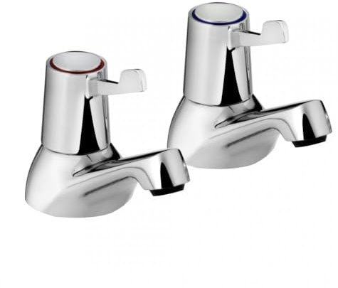Bristan VAL2 3/4 C CD Value Bath Taps, Chrome