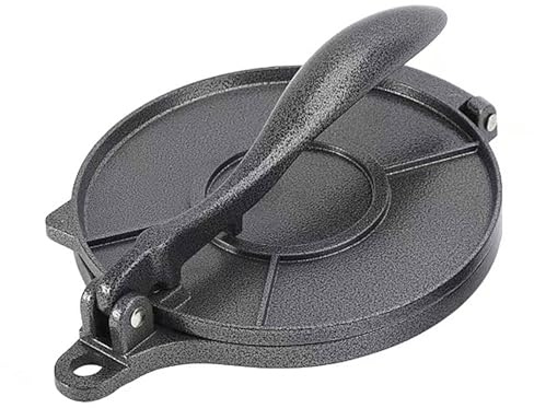 Pressa per tortilla, in lega di alluminio, per pancake e pancake fatti in casa, colore nero