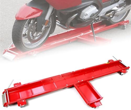 Motorbike Lift Racks - Professional Motorcycle Parking Dolly Stand for Heavy Duty Motorbike Parking - With Wheel - Centre Stand for Motorcycles