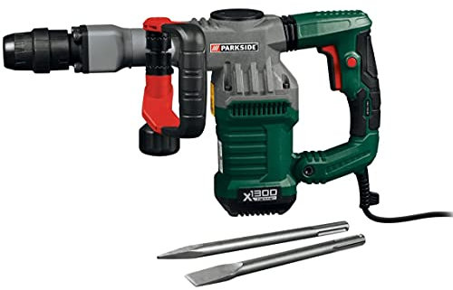 Parkside PAH 1300 B2 - Martillo de demolición con maletín de transporte