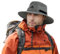 Comhats Wasserdichter Bucket Hat für kleine Köpfe, Outdoor-Hut zum Wandern, Golfen, Safari, Angeln, Wandern - Regenhüte - UPF 50+ Sonnenhut verstellbar, faltbar, Winddicht Grau L