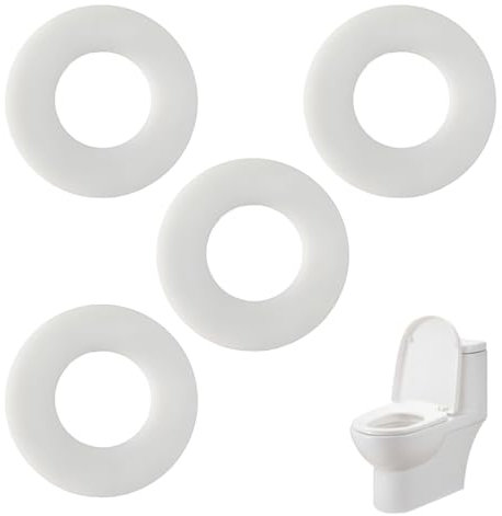 Lot de 4 joints de cloche de chasse - 63 x 32 x 3 mm Pièces de rechange pour Geberit n° 816.418.00.1 - Compatible avec les réservoirs de chasse Geberit - Joint plat - Valve de chasse - Joint