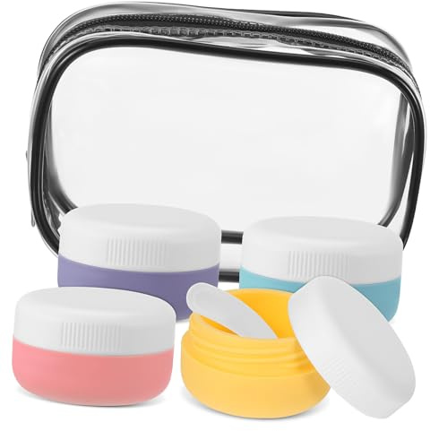 Set de Pots de Voyage Rechargeables en Silicone 30 Ml