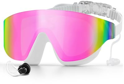 Zoomsnail Occhialini Nuoto Adulto Professionali | Lenti Polarizzate Anti-appannamento | Protezione UV400 per Piscina e Mare