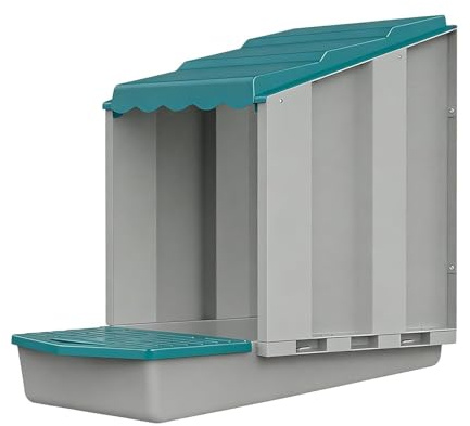 Cajas para Gallinero | Nidal Impermeable para Aves,con Huevo Rodante para Gallinas Ponedoras,Gallinero Móvil, Criadora, Corral