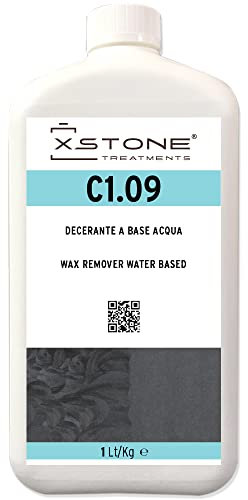 Decapante para CERAS al agua, de pulido, metalizadas, sintéticas y naturales sobre mármol, granito, piedra, terracota, etc. 1 litro