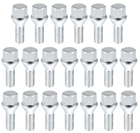 QUARKZMAN Bulloni Dado Ruota Adatti per Jeep Compass No.6509933AA - 20 Pezzi