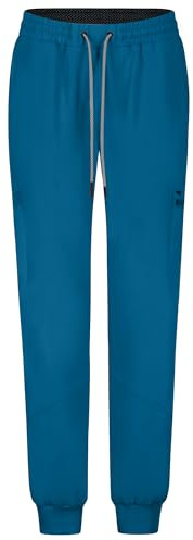 B-well Ricci Pantalon Médicale Femme Homme Tenue Infirmiere Pantalon Infirmiere élastique avec 7 Poches et Taille élastique