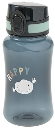 LÄSSIG biberón para niños 420 ml sin BPA a prueba de fugas/Drinking Bottle Tiny Outdoor Cloud