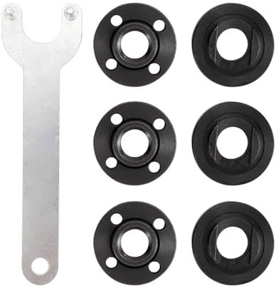 NPXUAMTJ Multifirtional Mill Flangia Dado E Chiave Della Struttura Metallica Ricambi Adatto Per Vari Modelli Di Perno