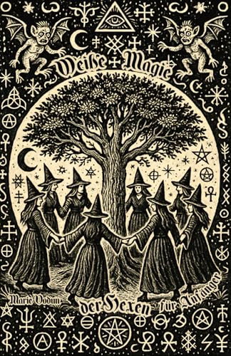 Weiße Magie der Hexen für Anfänger: Zaubersprüche, Naturmagie, Schutzzauber Rituale mit Wicca, Hermetik und Volksmagie. Hexenbuch über Liebe, Manifestation, Heilung und Schutz gegen schwarze Zauberei