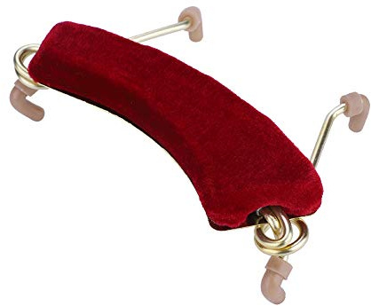 Justerbar Violin Axelstöd Med Bekväm Skumdyna Höjdjusterbar Fötter för 3/4 & 4/4 Storlek