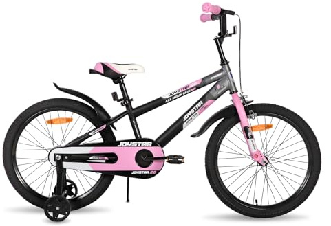 JOYSTAR Berry - Bicicleta de 20 Pulgadas para niños de 7 a 11 años, Bicicleta Infantil con estabilizadores, Rosa