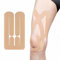 PreCut Kinesiotapes, Kinesiotapes Vorgeschnitten 10 Stück Hautfreundlich mit perfektem Trage-komfort, Wasserfestes & Elastisches Physio Tape für Knie und Oberschenkel - Hautfarbe