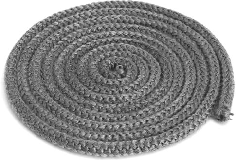 Stove Rope 10mm x 3m Long Log Burner Rope Seal Fire Rope for Wood Burning Stove Chimney Fireplaces Oven Door