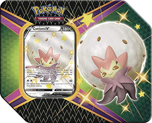 Cards Pokemon - Glänzendes Schicksal - Cottomi V TIN - Deutsch