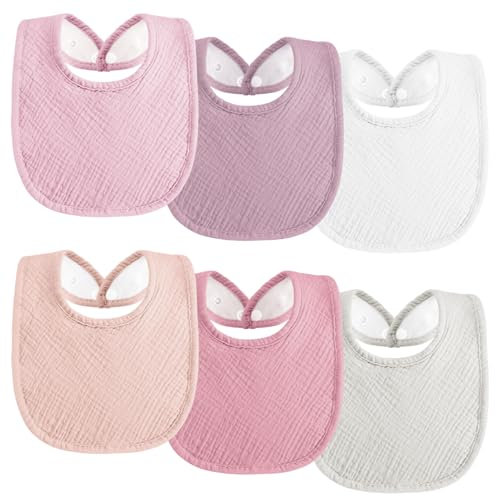 Kewlife gift Lätzchen Baby Musselin Dreieckstuch Baby Halstuch Verstellbare für Junge und Mädchen
