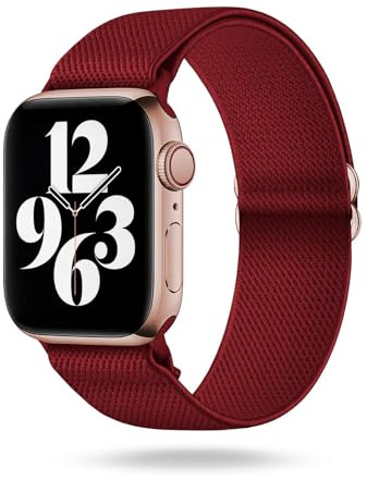 Flex Loop för Apple-modeller, Apple Watch 9 (41mm), Nylon tyg Metall