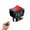 Rocker Switch for Numatic Henry Hoover Vacuum Cleaner Replacement ON/OFF Power Button Compatible with Hetty, James & George Models, 4-Pin Red Switch for Home Appliances & Welding Machines (Red)
