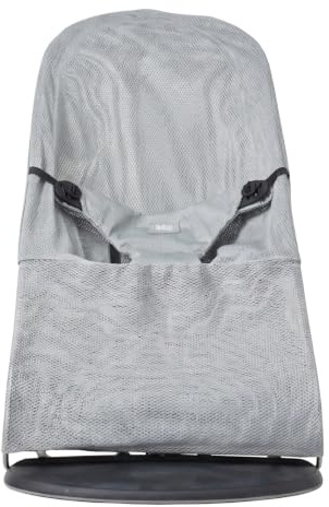 belltop Baby Hammock Cover – Mesh Fabric Cover Compatible with Babybjörn Summer Hammock. Baby Seat with Thermoregulating Ability. Children's Rocker – Comfortable Summer (Light Grey)