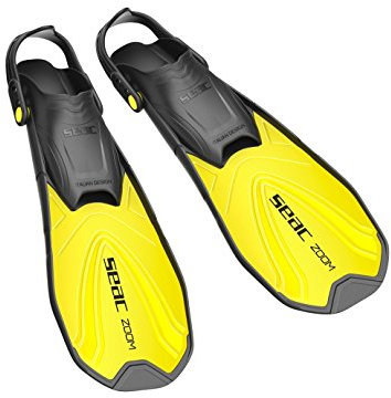 Seac Zoom Kurze Schwimm- und Schnorchelflossen für Erwachsene und Kinder.