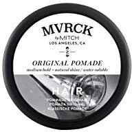 Mvrck By Mitch Original Pomade Styling Paste for Natural Shine and Medium Hold, Hair Wax for All Hair Types in Salon Quality - 113 g