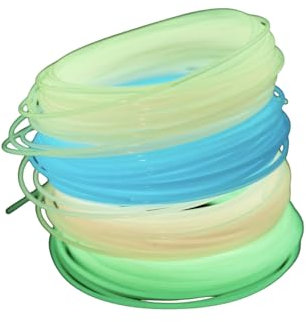 PLA - 40 Meter - Glow in the dark - 4 Seltene Farben - Nachfüllpackung - 1.75mm