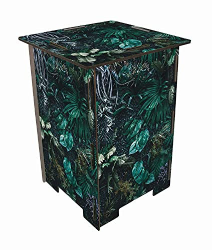 Werkhaus SH 8298 Photohocker Wandgarten Mehrfarbig ca. 29,5 x 42 x 29,5 cm Sitzhocker Holzhocker